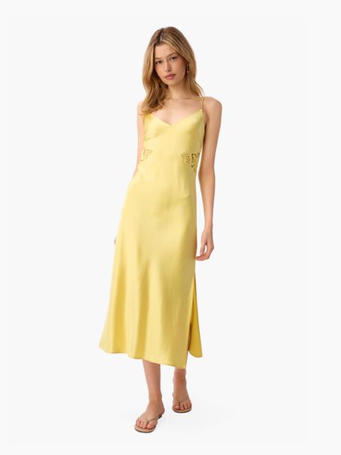 CARLI MIDI DRESS CUSTARD