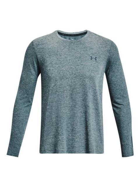 Under Armour Seamless Stride Long Sleeve 'Blue' 1375693-414