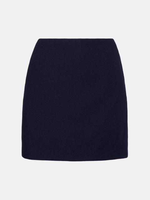 Jeanette virgin wool miniskirt