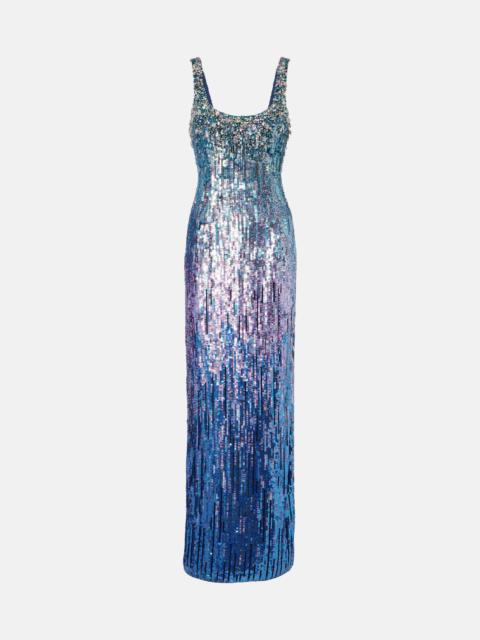 Rosalie embellished gown