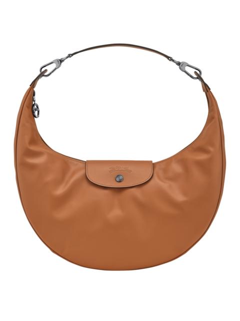 Le Pliage Xtra Shoulder bag Cashew - Leather