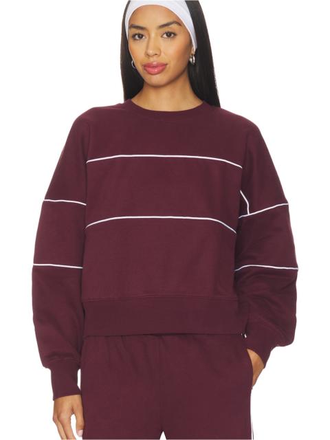 Luxe Fleece Piper Oversized Sweatshirt