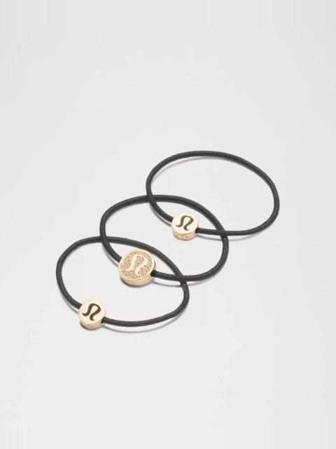 Logo Hair Ties *3 Pack