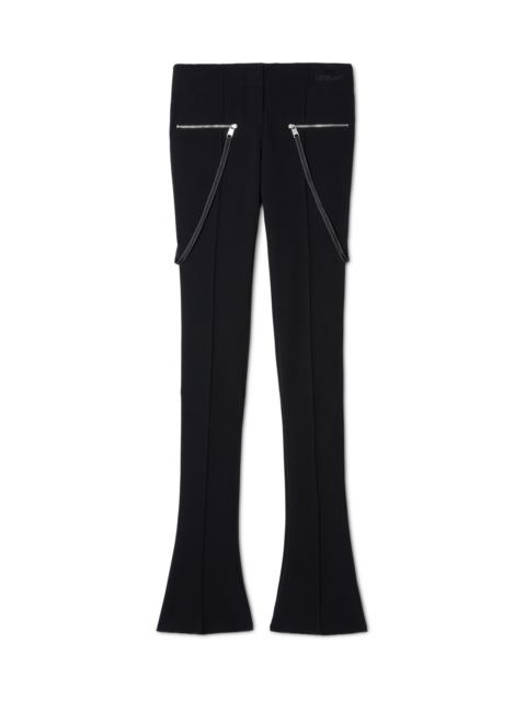 Black Britney Zip Pants