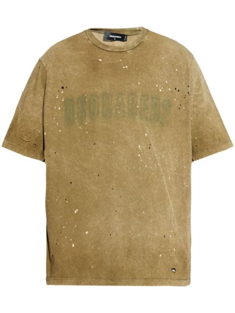 Distressed T-shirt