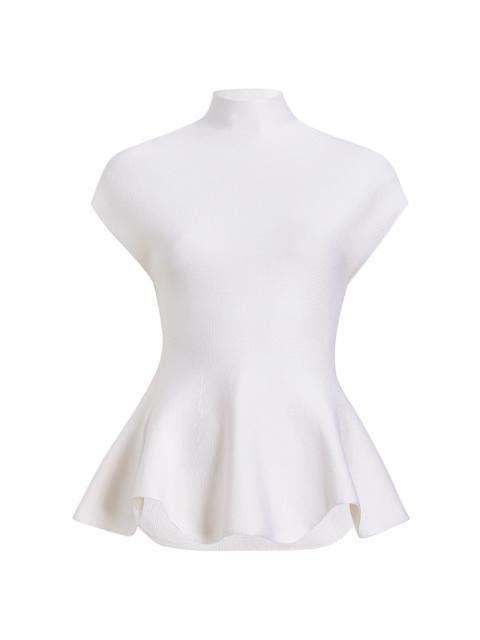 Andra Knit Wool Top neutral