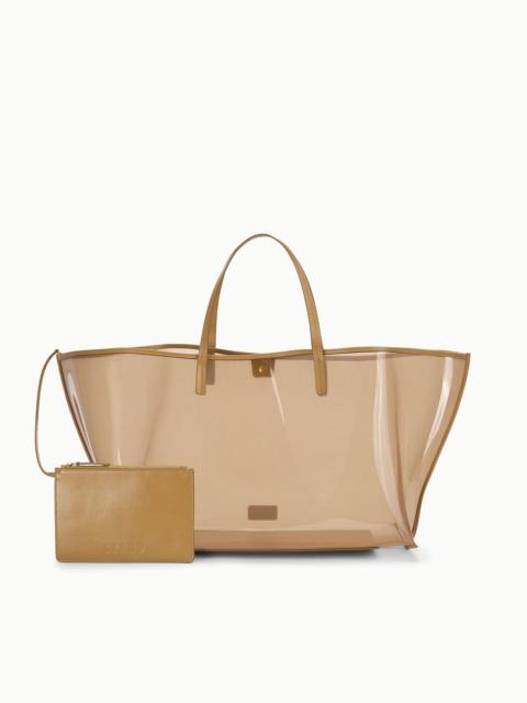 STAUD CHRISTOS LARGE TOTE CAMEL