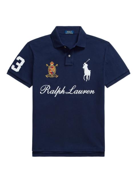 logo polo shirt