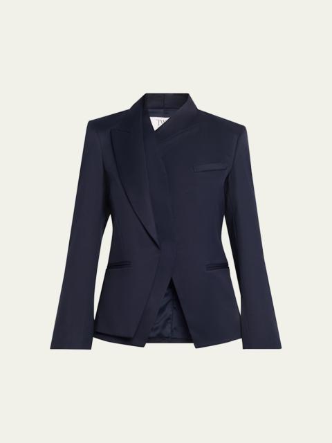 Micks Wife Asymmetric Blazer