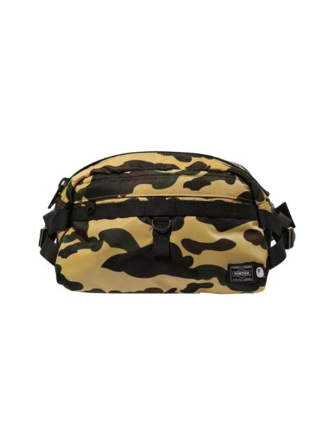 BAPE x Porter Yoshida 1st Camo Waist Bag 'Yellow'