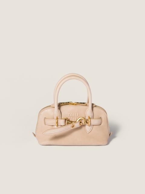 Aventure mini nappa leather bag