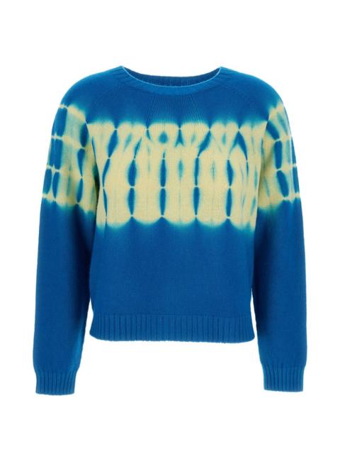 tie-dye cropped sweater