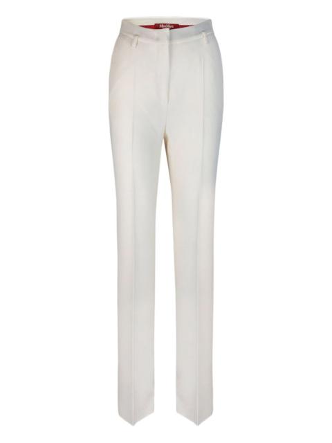 pleated-front trousers