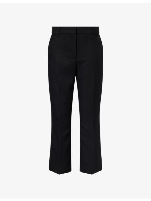 Wallace Straight-Leg Wool Trousers