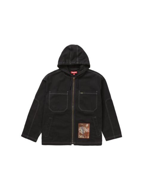 Supreme Mark Leckey Dream English Kid Hooded Jacket Black