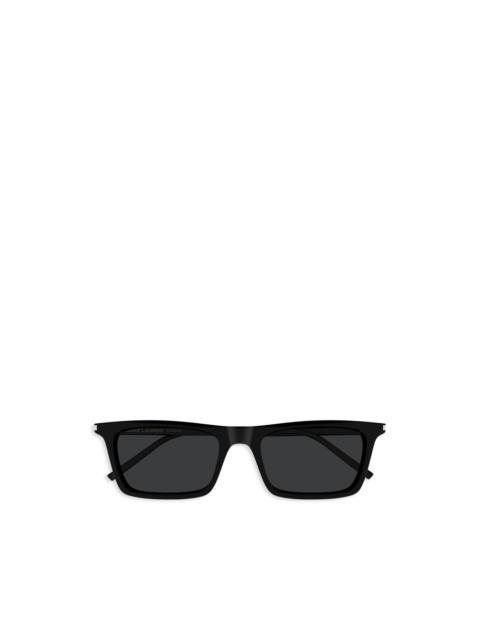 D-frame slim sunglasses