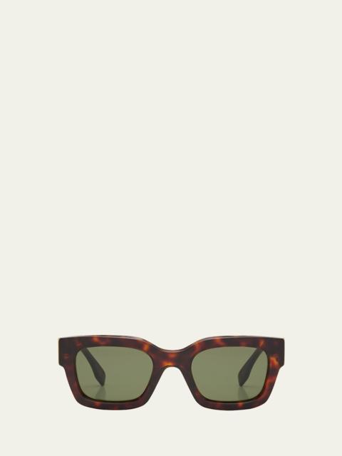 Men's Signature Oval Logo Sunglasses