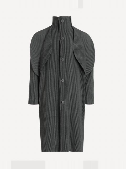 Pleated Half Zip Top