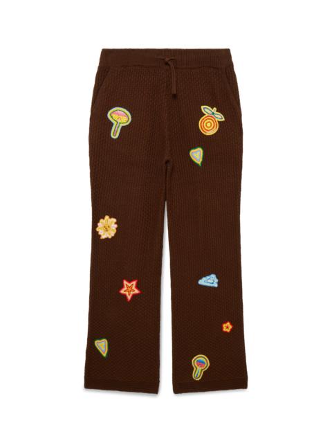 Crochet Motif Trousers | Casablanca Paris