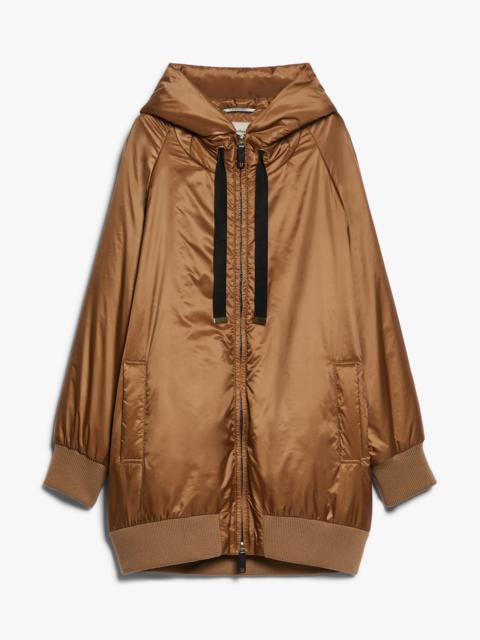 GREENMA Water-repellent canvas hooded parka