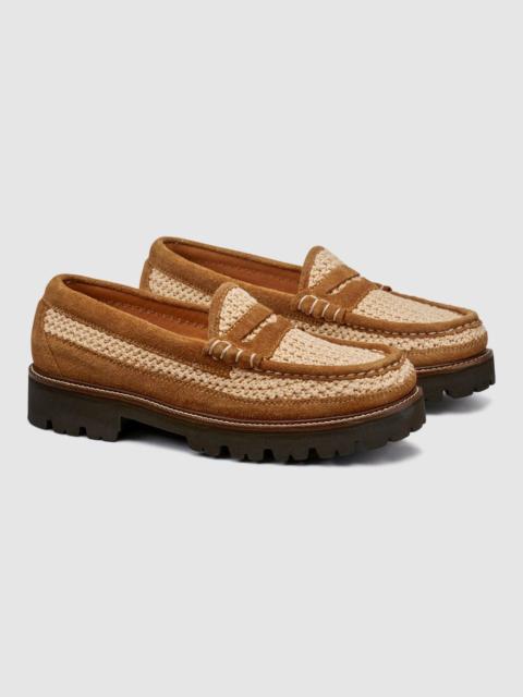 G.H. BASS X CORRIDOR LARSON RAFFIA LOAFER