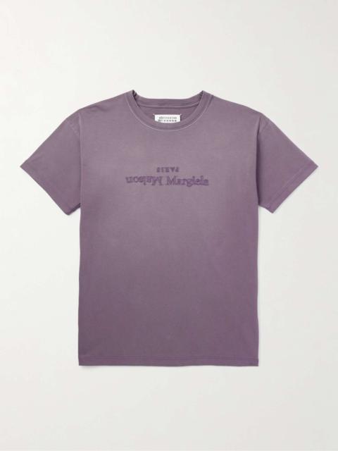 Logo-Embroidered Cotton-Jersey T-Shirt