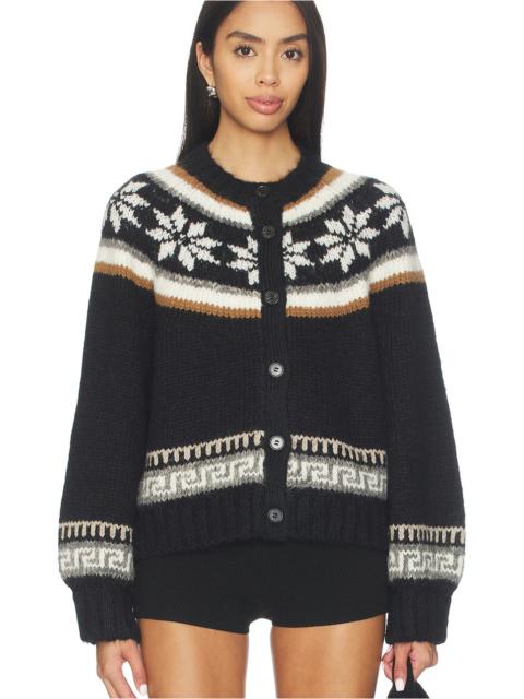 The Snowflake Ice Rink Cardigan
