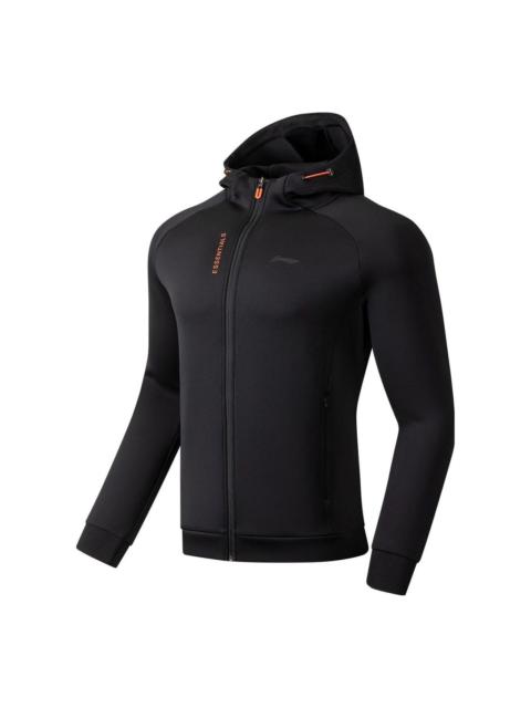 Li-Ning Athletics GYM Hooded Coat 'Black' AWDS791-1