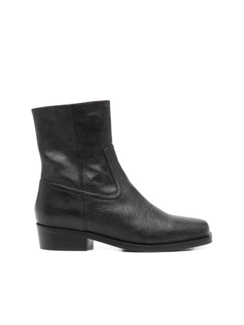 30mm leather boots
