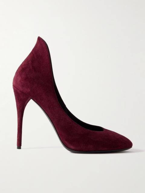 Suede Pumps