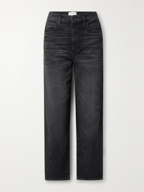 + Net Sustain London Cropped High-rise Straight-leg Organic Jeans