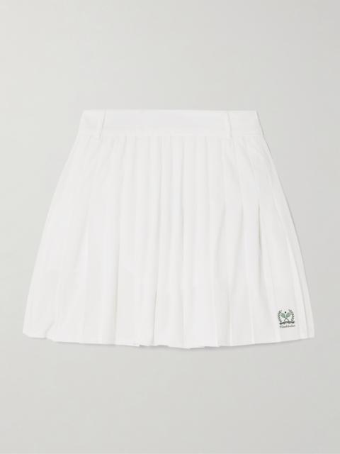 + Wimbledon Pleated Printed Stretch Tennis Skirt