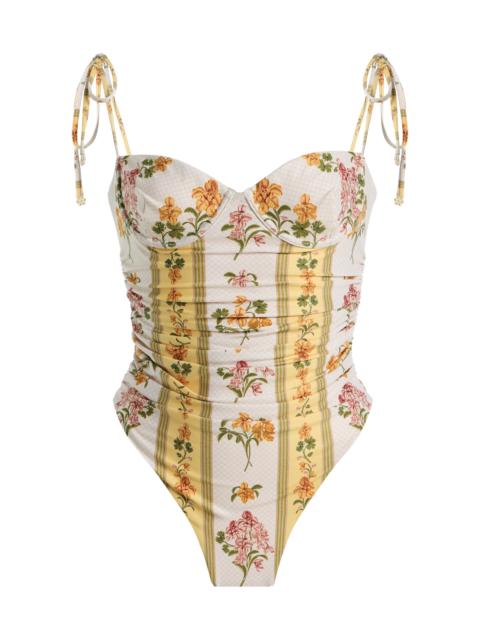 Exclusive Rabano Balconette One Piece yellow