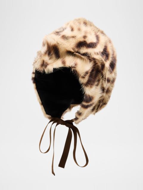 Lynx Faux Fur Headdress