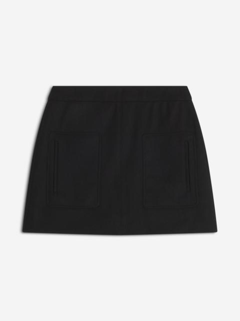 MINI WOOL SKIRT