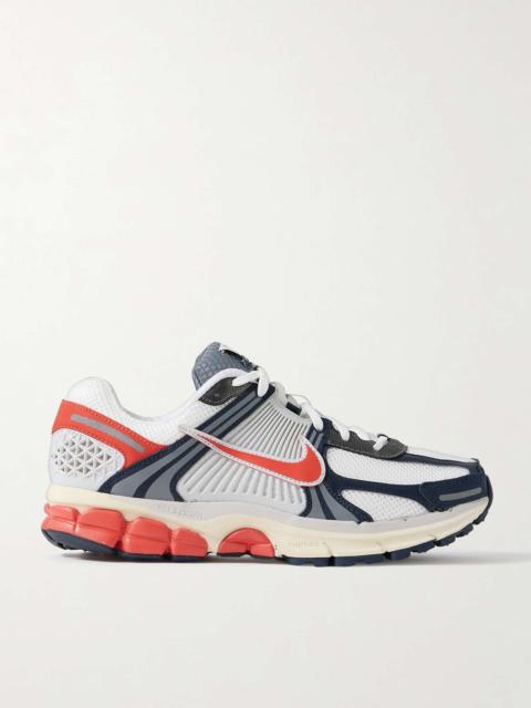 Zoom Vomero 5 Faux Leather and Rubber-Trimmed Mesh Sneakers