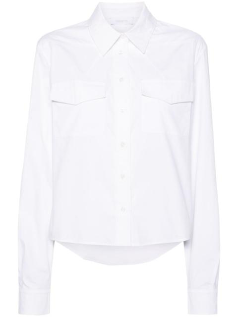 long-sleeve cotton shirt