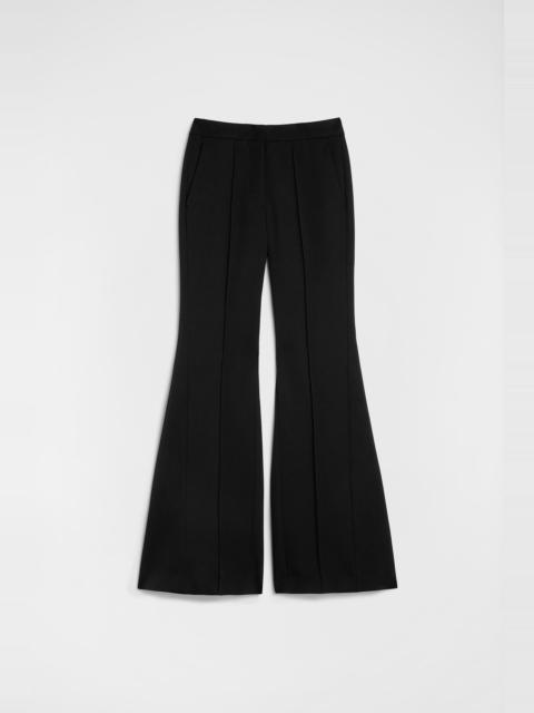 Wool Flared Trousers