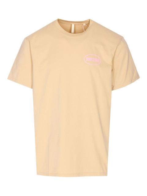 logo print crew neck t-shirt