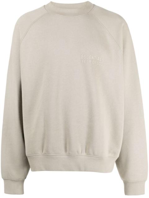 raglan-sleeve cotton-blend sweatshirt