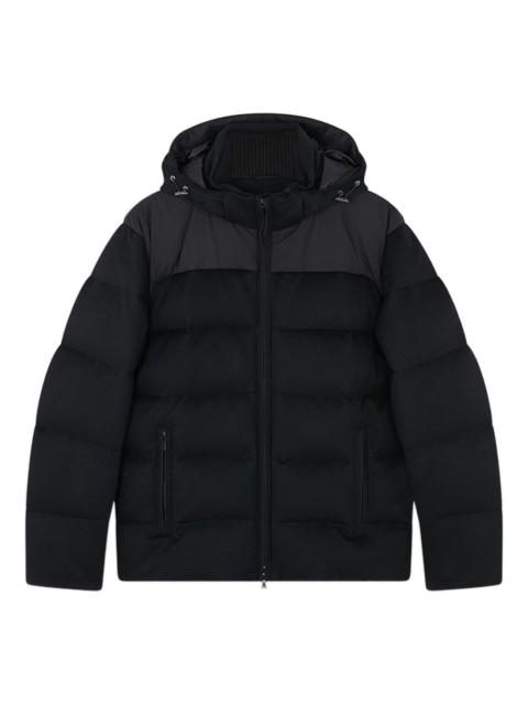 hooded puffer jacket