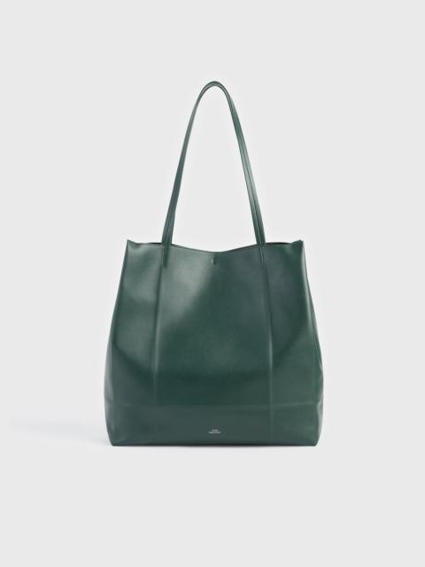 Roam leather tote dark green - Preorder