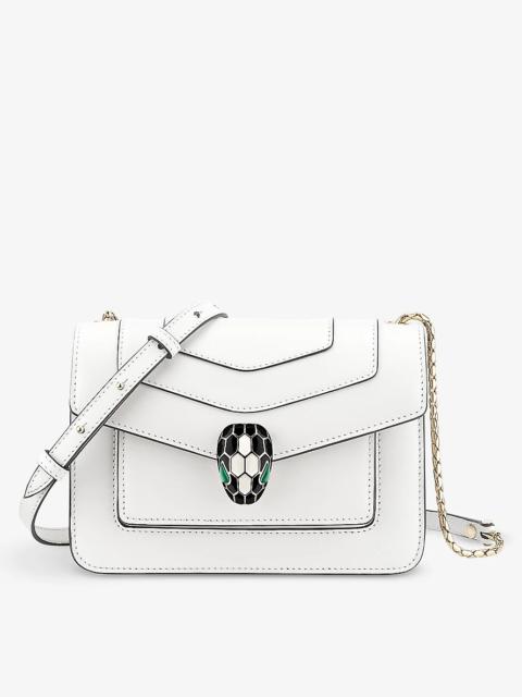 Serpenti Forever leather cross-body bag