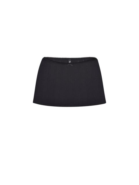 The Mini Skirt Black