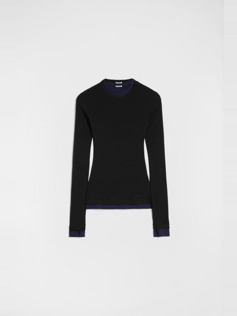 Lightweight Wool Layered T-Shirt