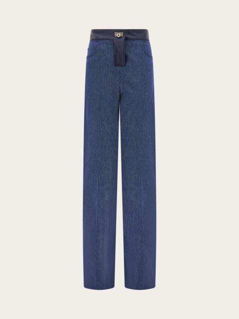 Five pocket trousers