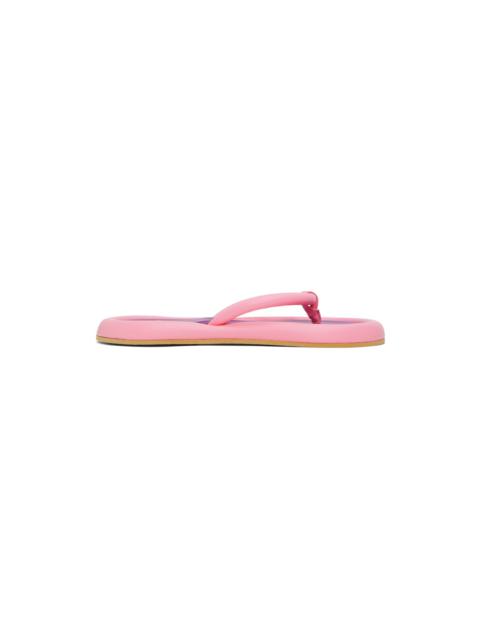 Pink Eight Flip Flops