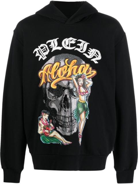 Hawaii graphic-print hoodie
