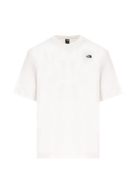 logo-embroidered T-shirt