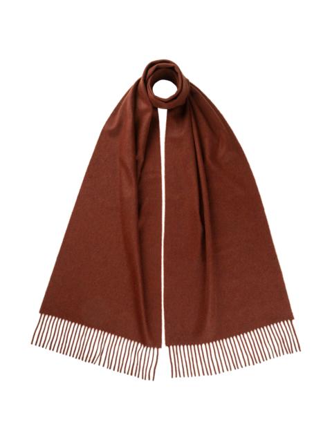 Wide Cashmere Scarf
